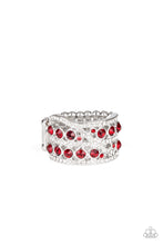 Load image into Gallery viewer, Elegant Effervescence - Red Ring