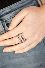 Load image into Gallery viewer, Elegant Effervescence - Red Ring