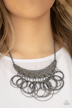 Load image into Gallery viewer, Metro Eclipse - Black Necklace