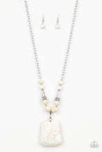 Load image into Gallery viewer, Sandstone Oasis - White Necklace