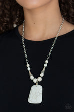 Load image into Gallery viewer, Sandstone Oasis - White Necklace