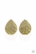 Load image into Gallery viewer, Seasonal Bliss - Brass Post Earrings