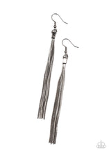 Load image into Gallery viewer, Swing Into Action - Black Gunmetal Earrings