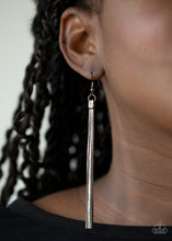 Load image into Gallery viewer, Swing Into Action - Black Gunmetal Earrings