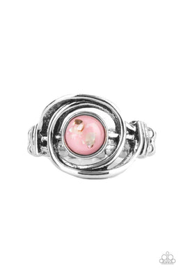 Celestial Karma - Pink Dainty Ring