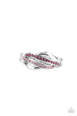 Daintily Dreamy - Pink Dainty Ring