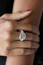 Load image into Gallery viewer, Graceful Gallantry - Pink Dainty Ring