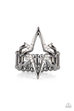 Extra Electrifying - Black Gunmetal Ring