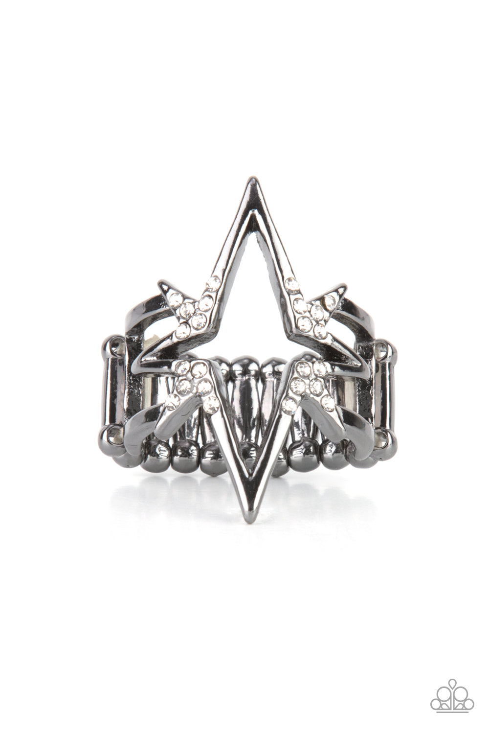 Extra Electrifying - Black Gunmetal Ring