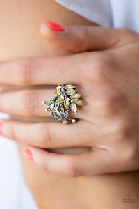 Glowing Gardenista - Yellow Dainty Ring