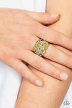 Load image into Gallery viewer, Luminously Leafy - Yellow Ring