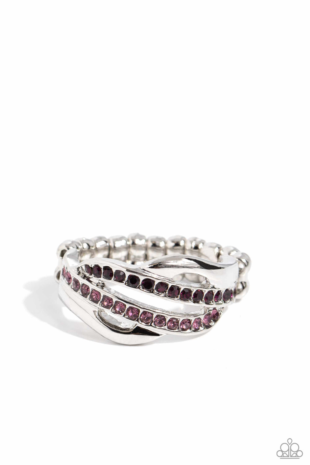 Daintily Dreamy - Purple Dainty Ring