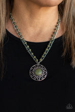 Load image into Gallery viewer, Sahara Suburb - Green Necklace