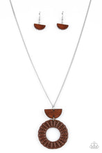 Load image into Gallery viewer, Homespun Stylist - Brown Necklace
