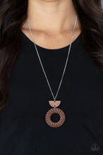 Load image into Gallery viewer, Homespun Stylist - Brown Necklace