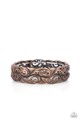 Paisley Portico - Copper Bracelet