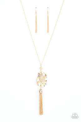 Botanical Beaches - Gold Necklace