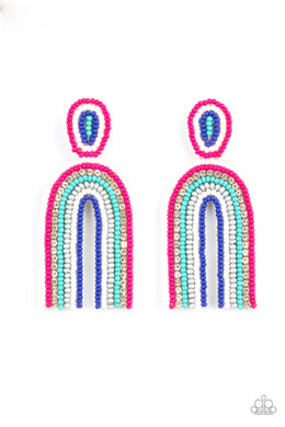 Rainbow Remedy - Multi Post Earrings