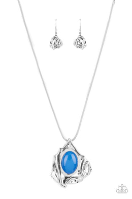 Amazon Amulet - Blue Necklace