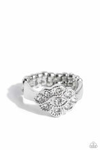 Load image into Gallery viewer, Floral Frou-Frou - White Dainty Ring