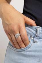 Load image into Gallery viewer, Floral Frou-Frou - White Dainty Ring