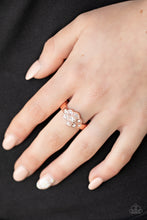 Load image into Gallery viewer, Floral Frou-Frou - Copper Dainty Ring