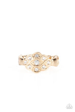 Load image into Gallery viewer, Floral Frou-Frou - Gold Dainty Ring