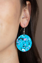 Load image into Gallery viewer, Tenaciously Terrazzo - Blue Earrings
