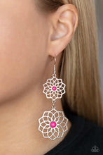 Load image into Gallery viewer, Posh Posy - Pink Earrings
