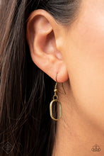 Load image into Gallery viewer, Lip Sync Links - Brass Necklace