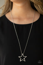 Load image into Gallery viewer, I Pledge Allegiance to the Sparkle - White Necklace