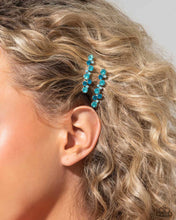 Load image into Gallery viewer, Bubbly Ballroom - Blue Hair Clips