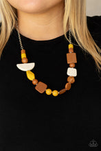 Load image into Gallery viewer, Tranquil Trendsetter - Yellow Necklace
