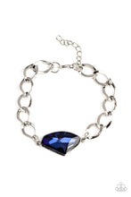 Load image into Gallery viewer, Galactic Grunge - Blue Bracelet