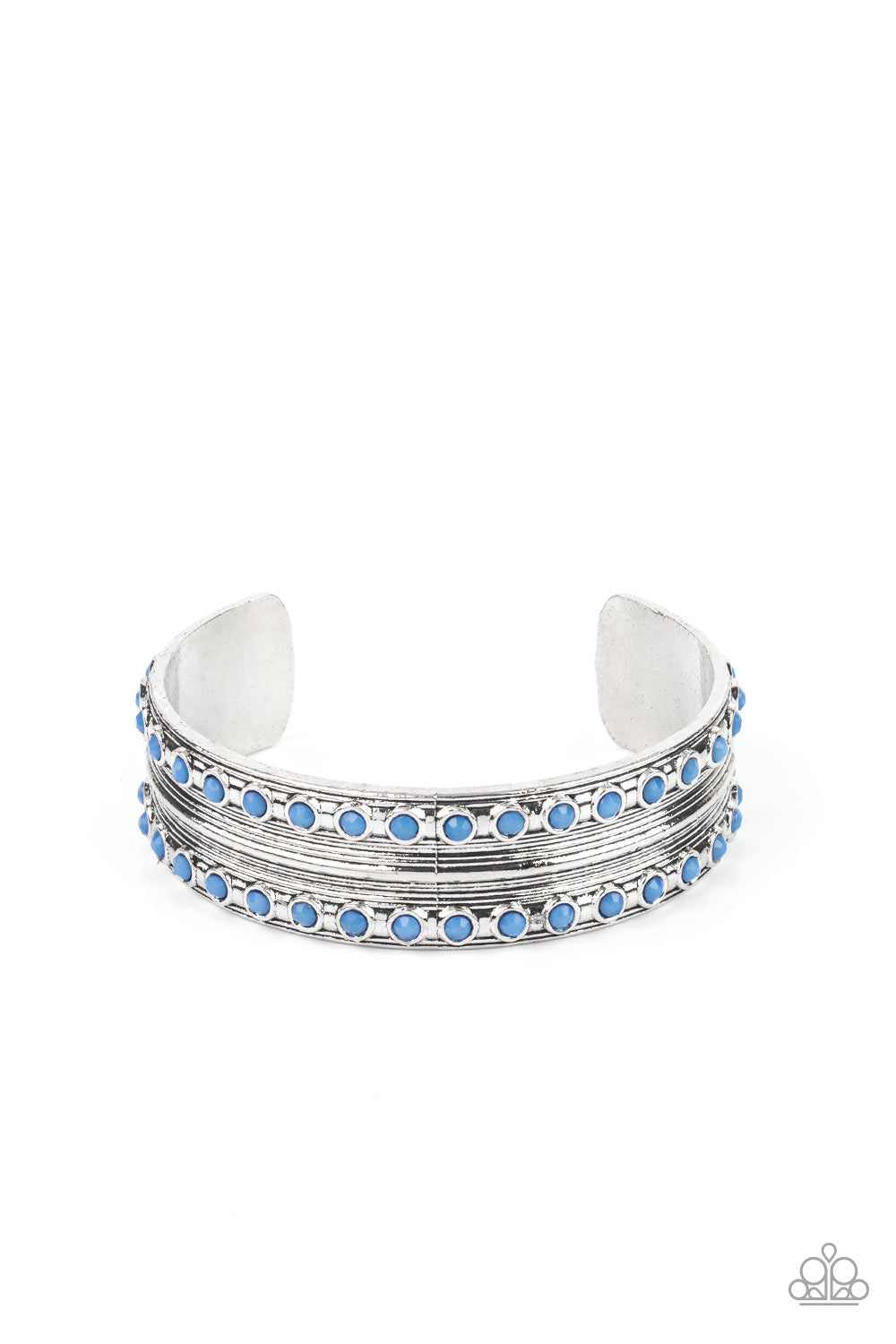 Costa Rica Retreat - Blue Cuff Bracelet