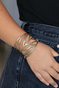FLOCK, Stock, and Barrel - Brass Cuff Bracelet