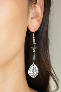 Artfully Artisan - Black Earrings