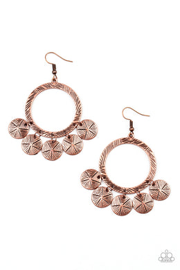 Trinket Tease - Copper Earrings