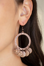 Load image into Gallery viewer, Trinket Tease - Copper Earrings