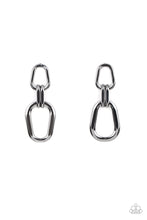 Load image into Gallery viewer, Harmonic Hardware - Black Gunmetal Post Earrings