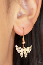 Load image into Gallery viewer, Bountiful Butterflies - Gold Necklace