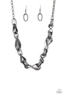 METAL of Honor - Black Gunmetal Necklace