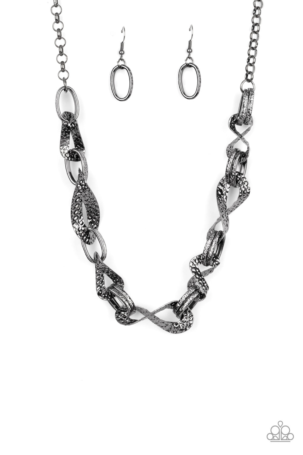 METAL of Honor - Black Gunmetal Necklace