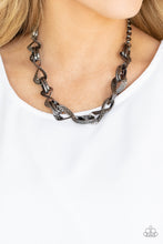 Load image into Gallery viewer, METAL of Honor - Black Gunmetal Necklace