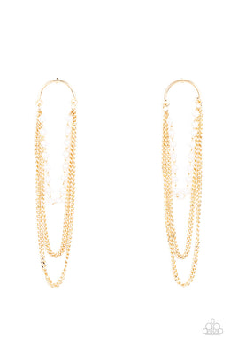 Vintage VIP - Gold Post Earrings