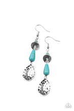 Load image into Gallery viewer, Artfully Artisan - Blue Earrings