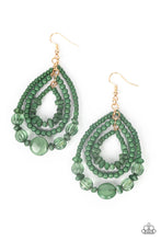 Load image into Gallery viewer, Prana Party - Green Earrings