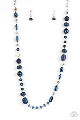 Juicy Gossip - Blue Necklace