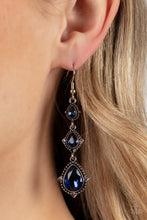 Load image into Gallery viewer, Prague Princess - Blue Earrings