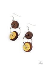 Load image into Gallery viewer, Artisanal Aesthetic - Yellow Earrings